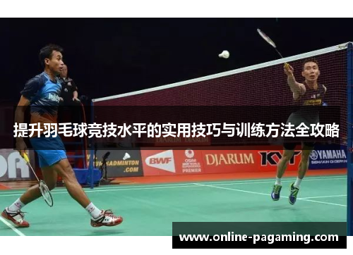 提升羽毛球竞技水平的实用技巧与训练方法全攻略